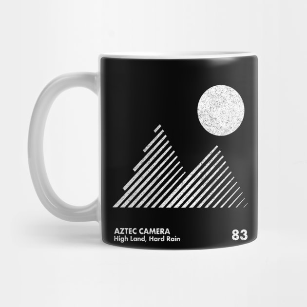 Aztec Camera / High Land, Hard Rain / Minimal Graphic Design Tribute by saudade